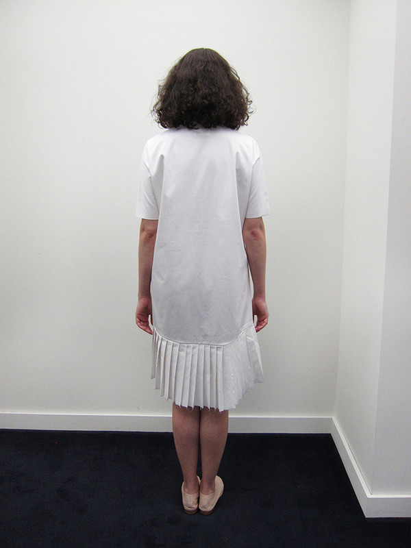 Alexa Stark Pleated Button Down Dress Alexa Stark Pleated Button Down Dress