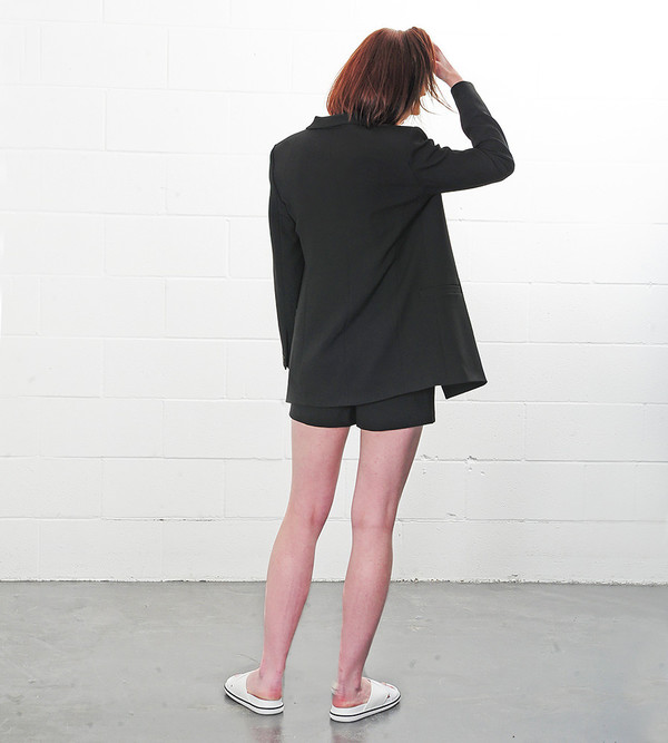 Ganni Black Moscow Tailor Blazer Ganni Black Moscow Tailor Blazer