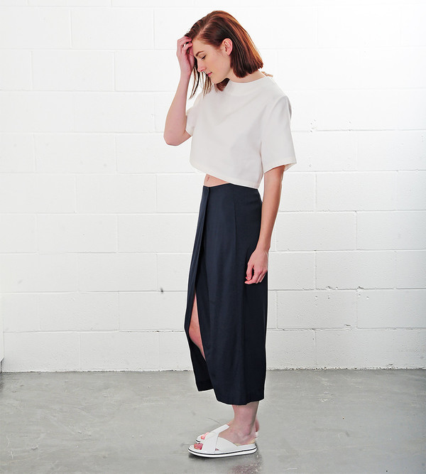 Ganni Total Eclipse Tailor Skirt Ganni Total Eclipse Tailor Skirt