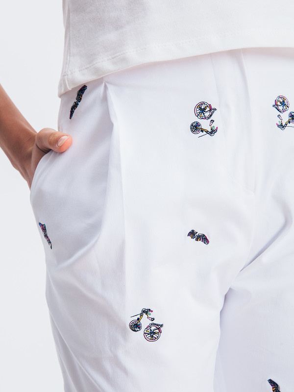 HAGAHI EMBROIDERED PANT HAGAHI EMBROIDERED PANT