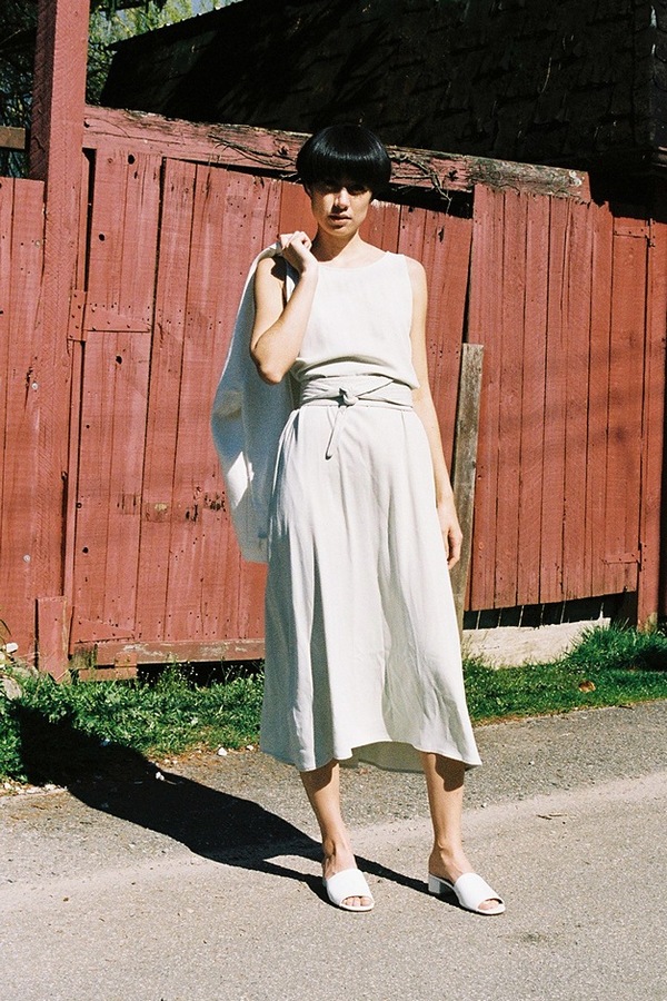 Jesse Kamm The Palma Dress - seafoam Jesse Kamm The Palma Dress - seafoam