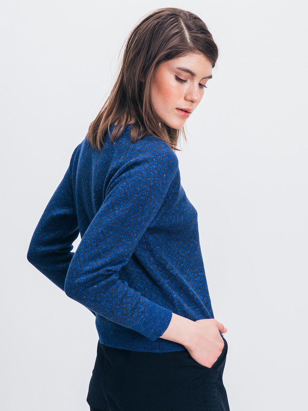 MICAELA GREG MAZE SWEATER MICAELA GREG MAZE SWEATER