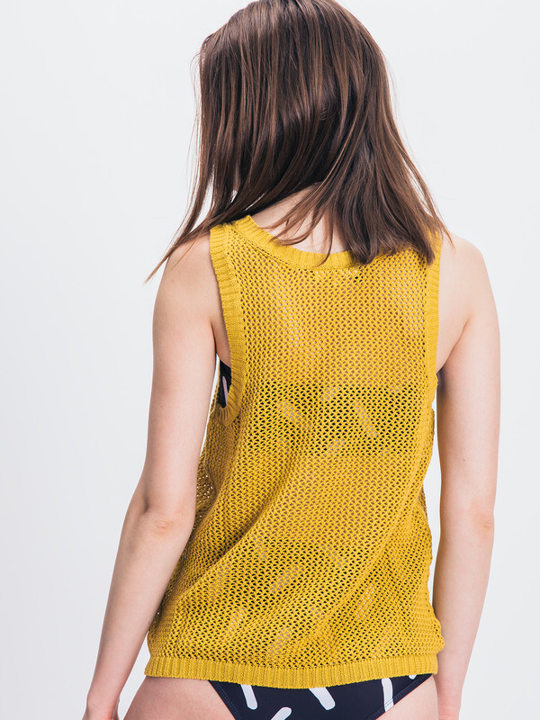 MICAELA GREG MESH TANK MICAELA GREG MESH TANK
