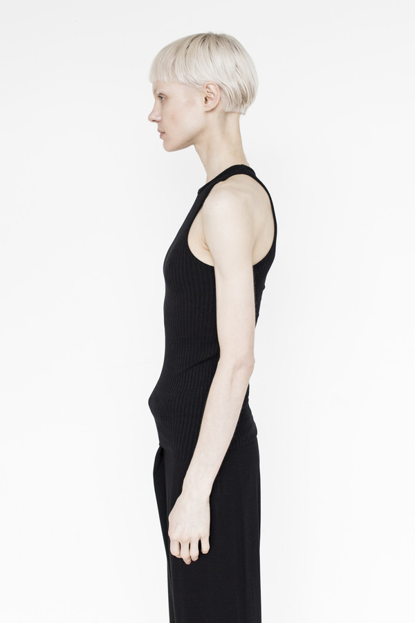 Assembly Cotton Swim Tank - Black Assembly Cotton Swim Tank - Black