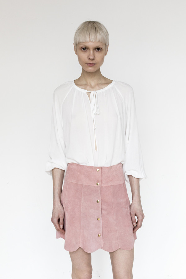 Stoned Immaculate Rayon Morrison Blouse Stoned Immaculate Rayon Morrison Blouse
