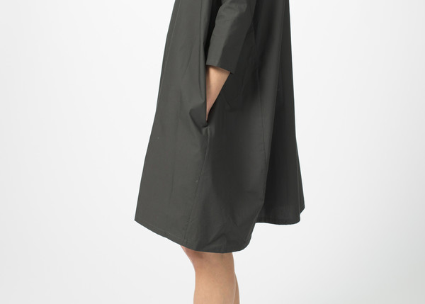 Organic by John Patrick Broadcloth Slim Sleeve Dress Organic by John Patrick Broadcloth Slim Sleeve Dress