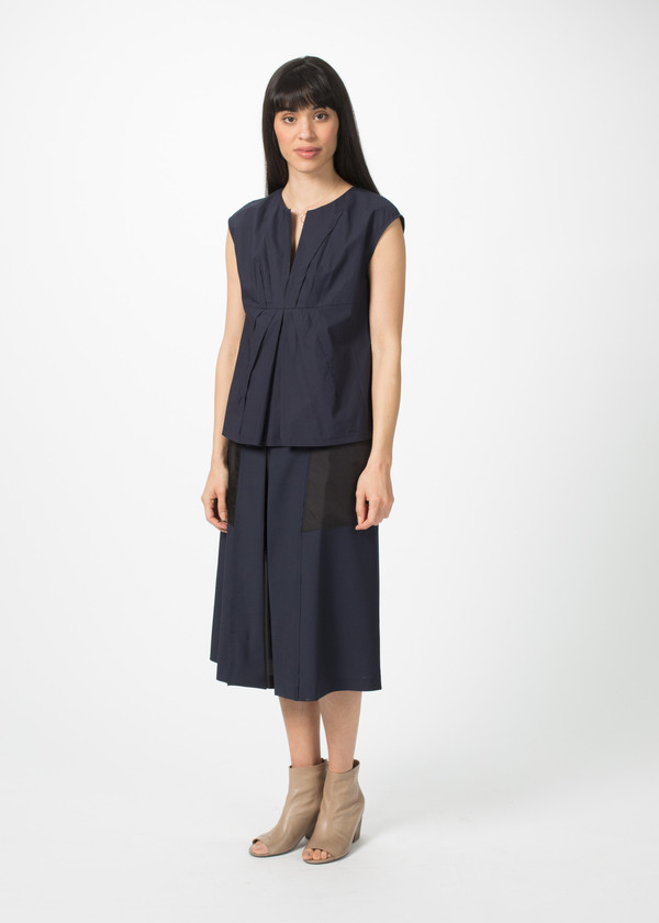 Odeeh Sleeveless Gathered Top Odeeh Sleeveless Gathered Top