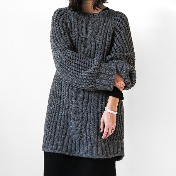 Erica Tanov alpaca fisherman sweater Erica Tanov alpaca fisherman sweater