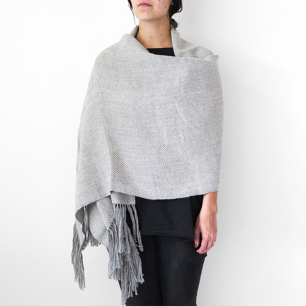 Erica Tanov alpaca shawl Erica Tanov alpaca shawl