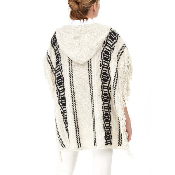 closed hooded poncho closed hooded poncho