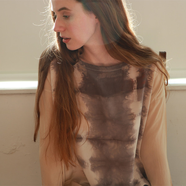 ines hand-dyed dress ines hand-dyed dress