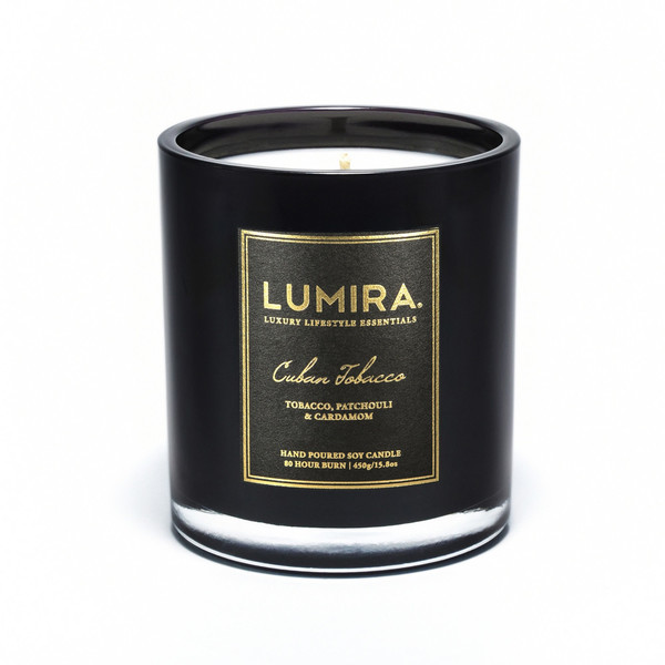 lumira cuban tobacco candle lumira cuban tobacco candle