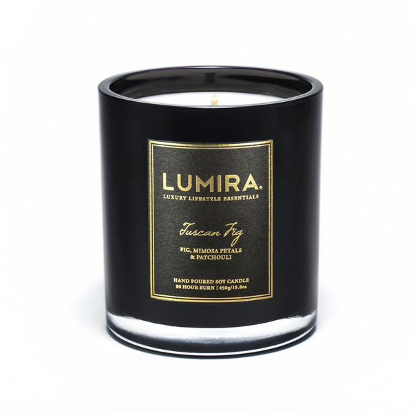 lumira tuscan fig candle lumira tuscan fig candle