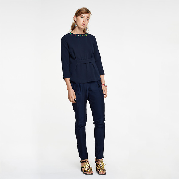 megan park crystal charm blouse megan park crystal charm blouse