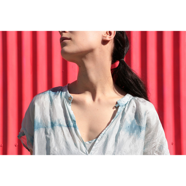 Erica Tanov - Patti Indigo Blouse Erica Tanov - Patti Indigo Blouse