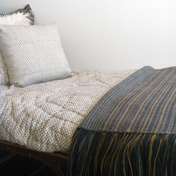 Erica Tanov variegated alpaca throw Erica Tanov variegated alpaca throw