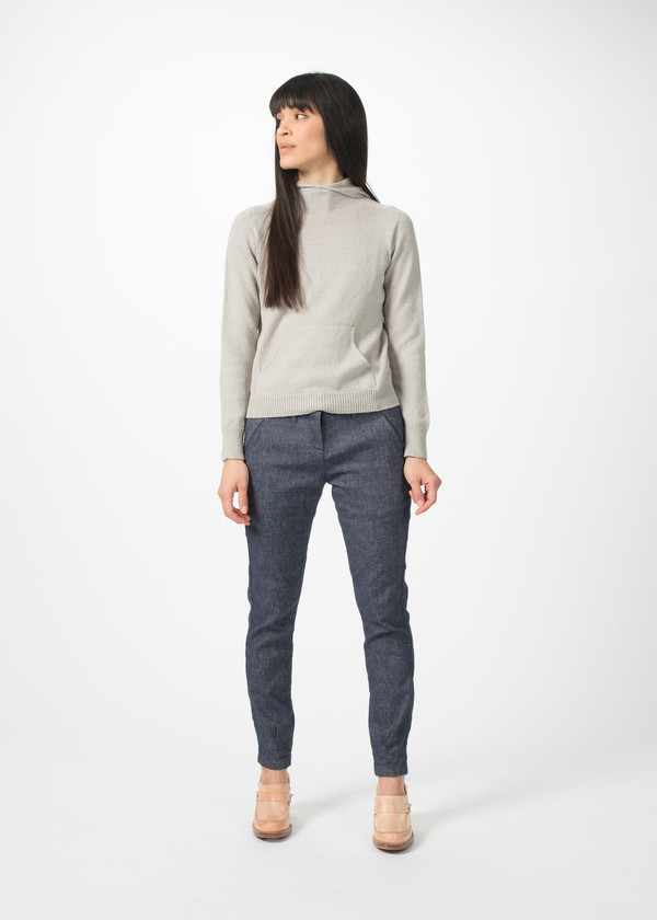 Evam Eva Seamless Hooded Pullover Evam Eva Seamless Hooded Pullover