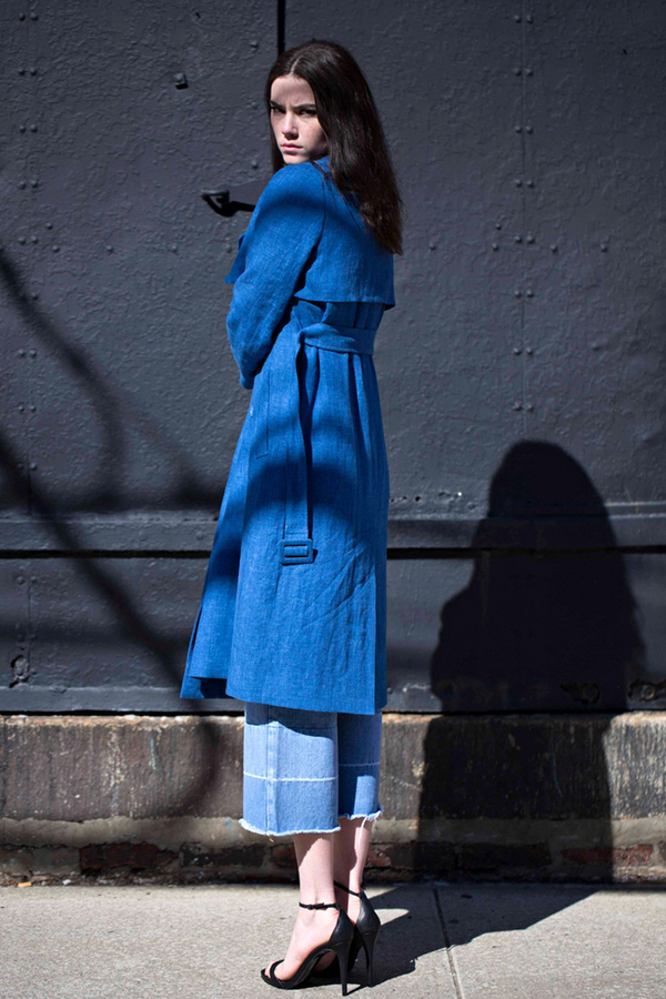 Lookast High Waist Wide Denim Pants- Light Blue Lookast High Waist Wide Denim Pants- Light Blue