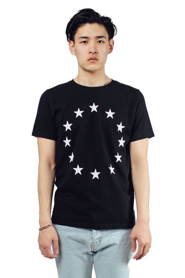 Men's Études Studio Page Europa Tee Black Men's Études Studio Page Europa Tee Black