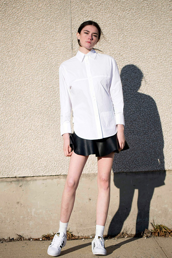 Lookast White Cotton Shirt Lookast White Cotton Shirt