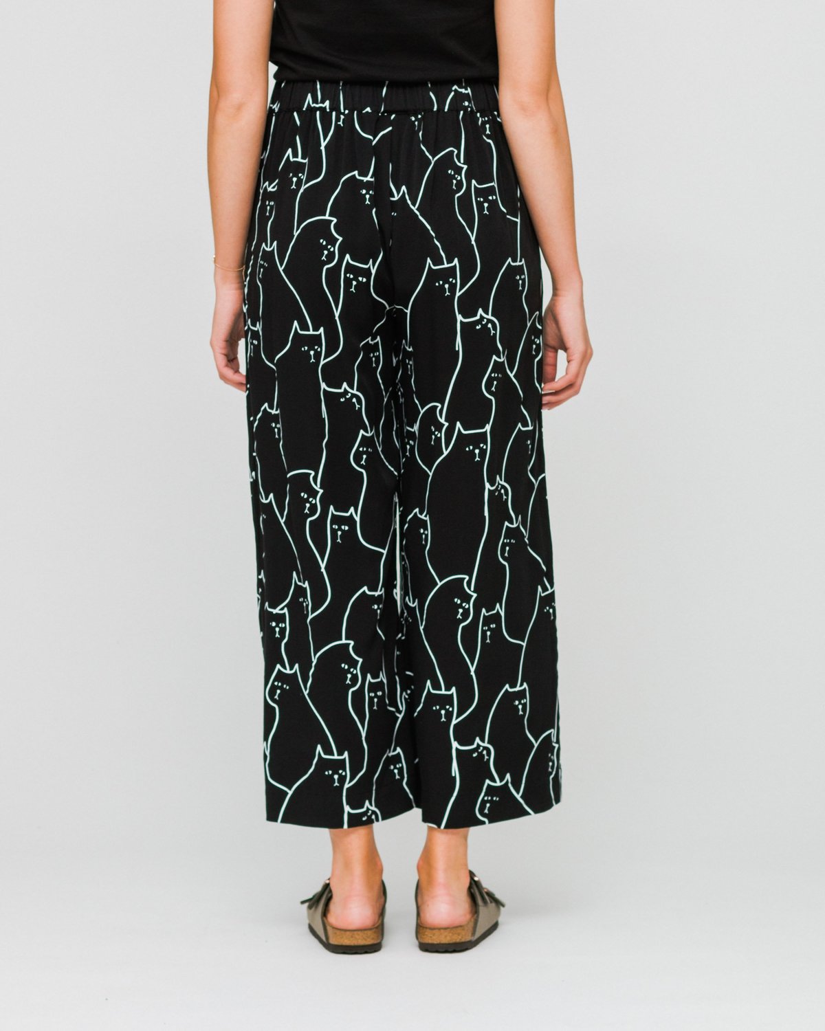 lazy oaf cat repeat pants