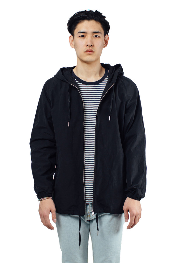 Men's YMC Hooded Jacket Black Men's YMC Hooded Jacket Black