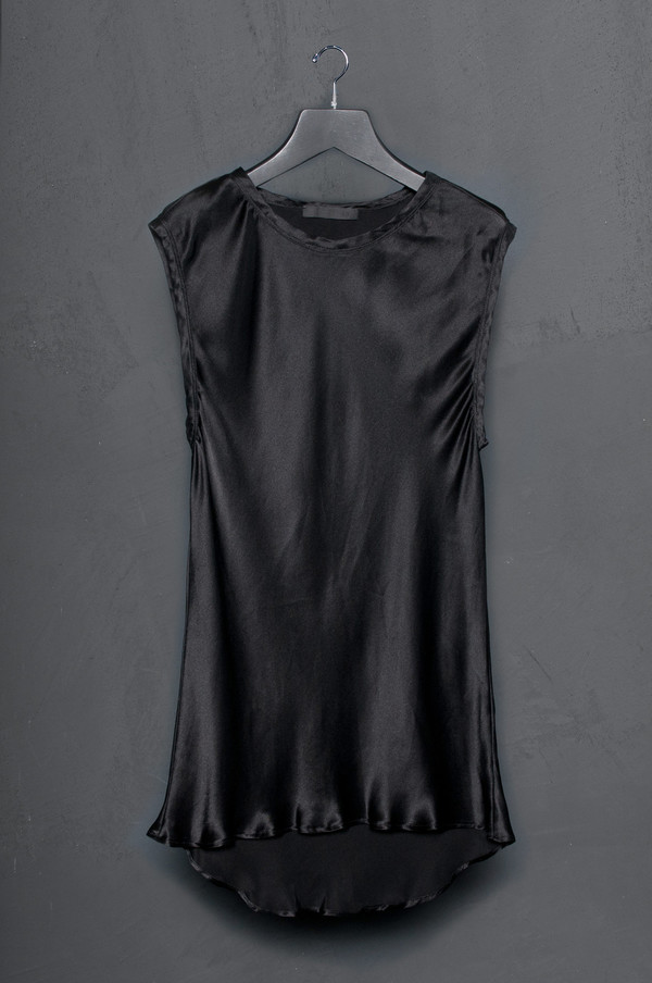 KES Cover Stitch Sleeveless Blouse KES Cover Stitch Sleeveless Blouse