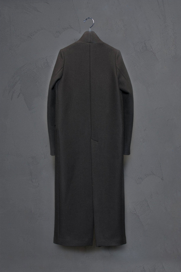 Isabel Benenato Long Woven Coat Isabel Benenato Long Woven Coat