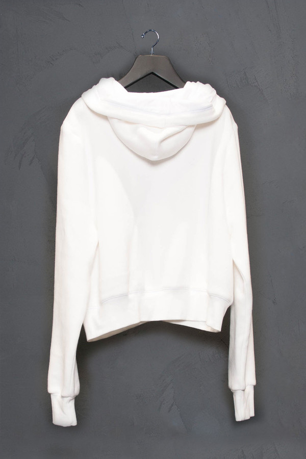 KES Oversized Cropped Fleece Lined Hoodie KES Oversized Cropped Fleece Lined Hoodie