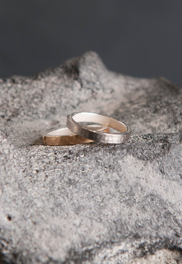 Petra Dömling White Gold Smooth Ring Petra Dömling White Gold Smooth Ring