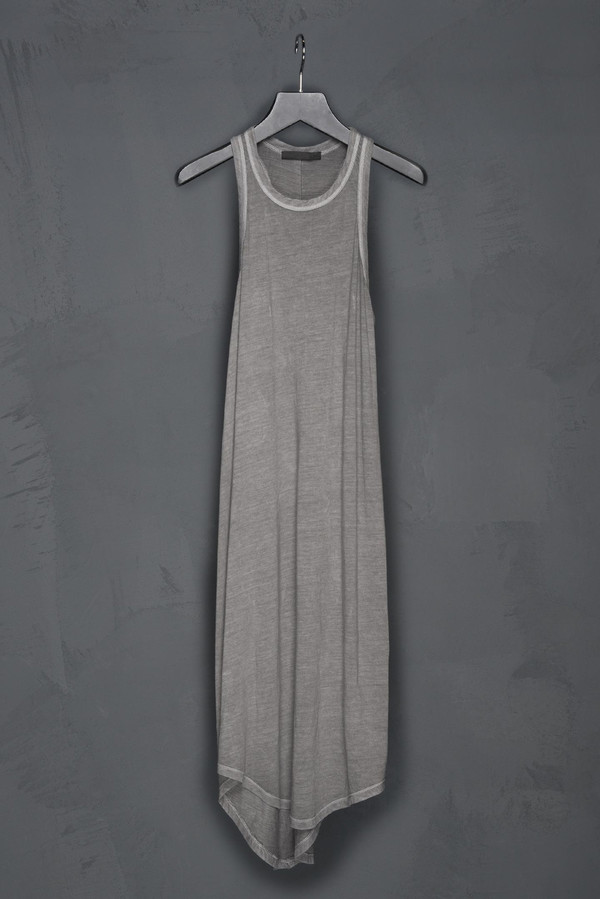 Racer Back Cotton Jersey Dress Racer Back Cotton Jersey Dress