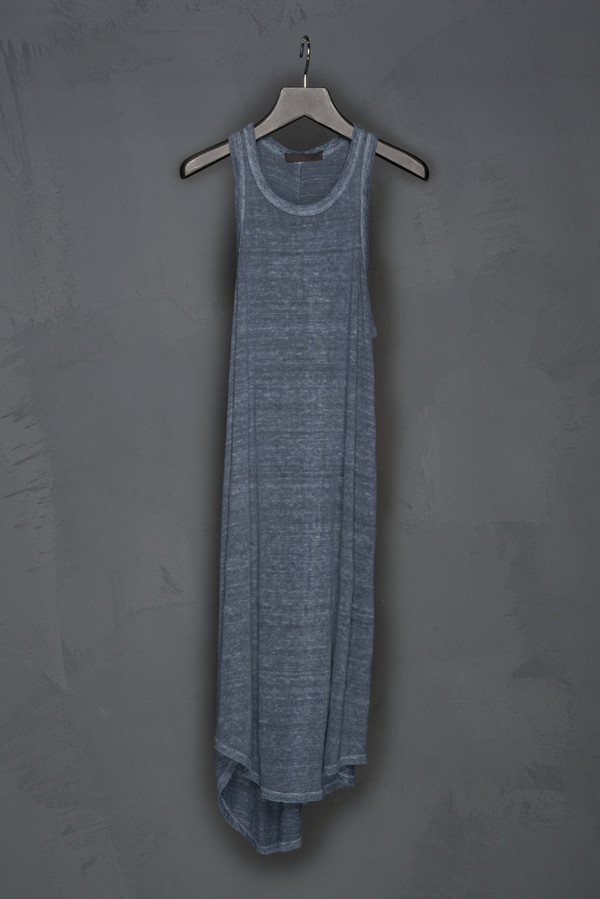 Racer Back Linen Tank Dress Racer Back Linen Tank Dress