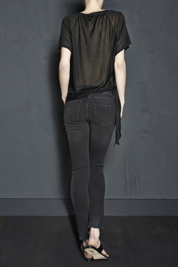 Raglan Side Tie Tee Raglan Side Tie Tee