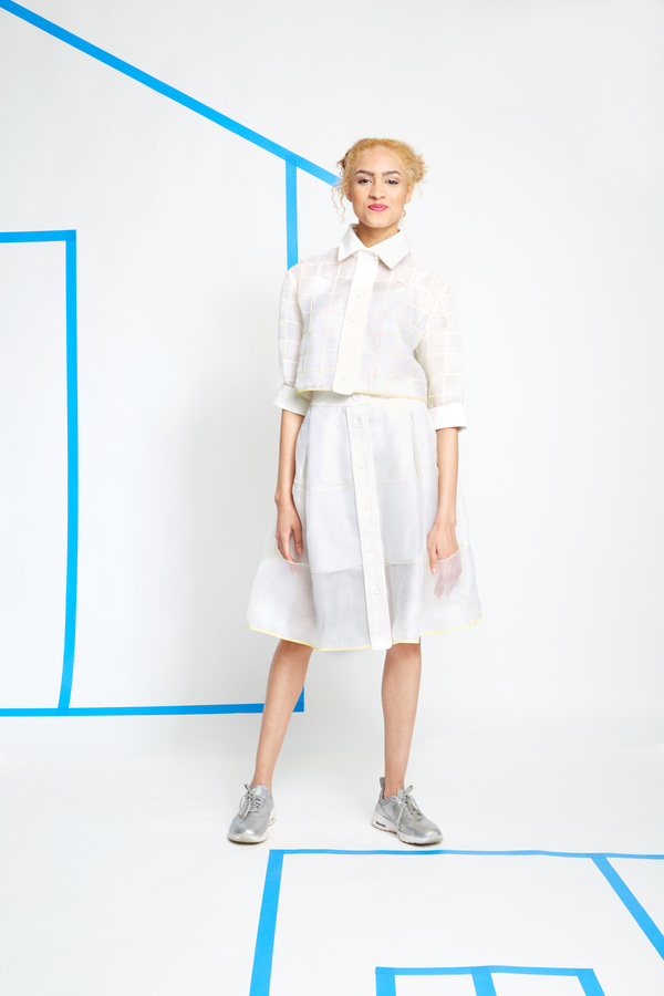 Steven Tai Front Button Up Skirt Steven Tai Front Button Up Skirt