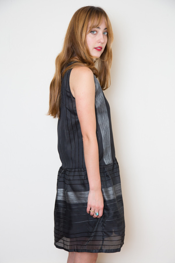 ace & jig party frock in shadow ace & jig party frock in shadow