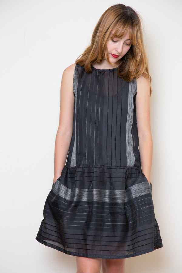 ace & jig party frock in shadow ace & jig party frock in shadow
