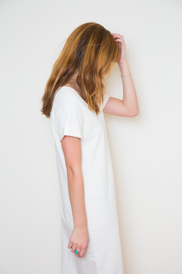 ali golden roll sleeve t-shirt dress ali golden roll sleeve t-shirt dress