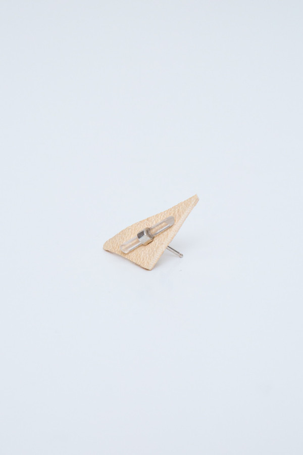 better late than never crystal bar stud singles (sterling silver) better late than never crystal bar stud singles (sterling silver)