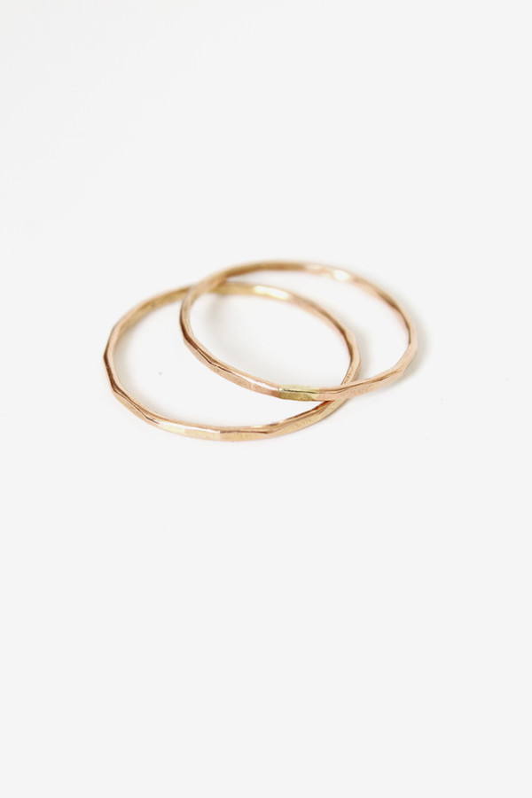fiat lux rose gold solid band ring fiat lux rose gold solid band ring