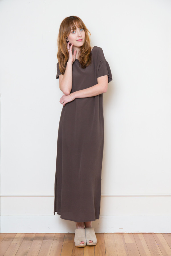 Ottod'ame Silk Midi Dress Ottod'ame Silk Midi Dress
