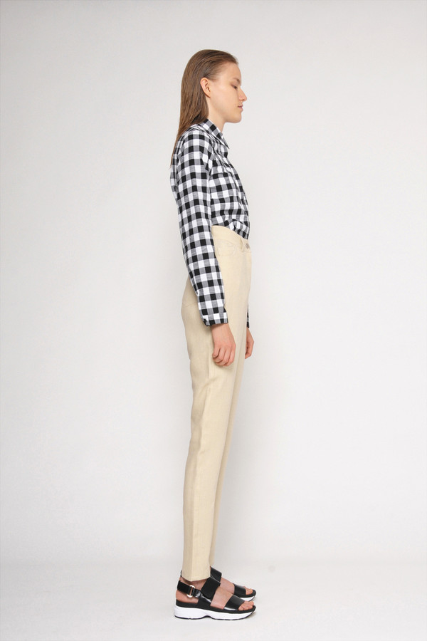 Diarte "Karol" Long Sleeve Checked Blouse Diarte "Karol" Long Sleeve Checked Blouse