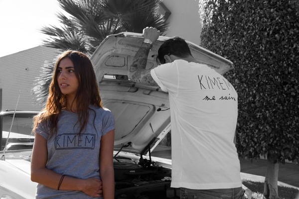 KIMEM logo print T-shirt KIMEM logo print T-shirt