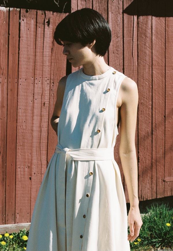 Luisa Et La Luna Paloma Dress - cream Luisa Et La Luna Paloma Dress - cream