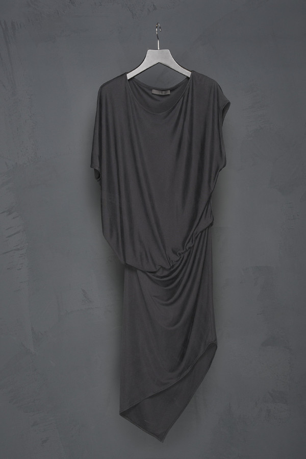 KES Silk Jersey Asymmetric Dress KES Silk Jersey Asymmetric Dress