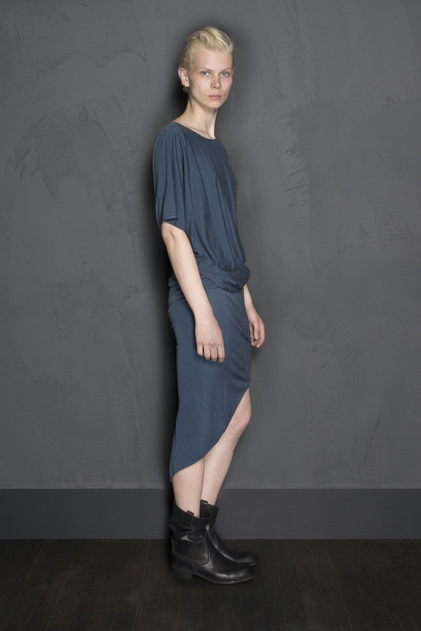 KES Silk Jersey Asymmetric Dress KES Silk Jersey Asymmetric Dress