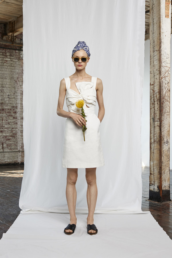 Whit Knot Dress in Denim Whit Knot Dress in Denim