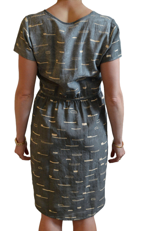Make It Good Sails Gathered Tee Dress Make It Good Sails Gathered Tee Dress