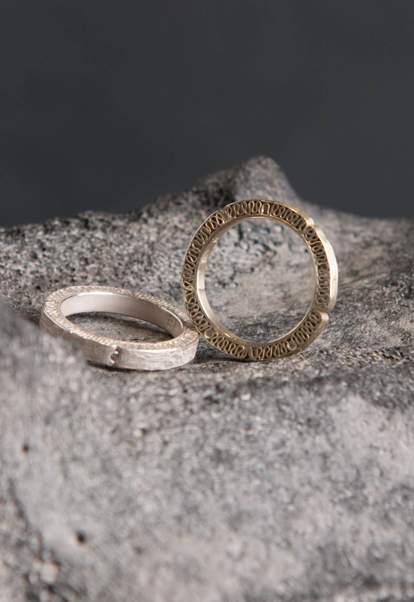 Petra Dömling 5 Diamond Ring Gold Petra Dömling 5 Diamond Ring Gold