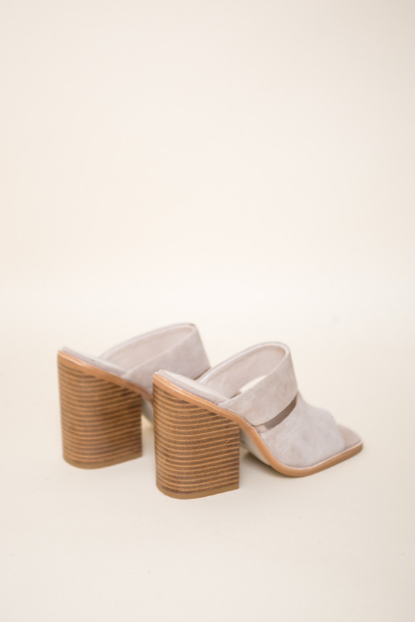 Sol Sana Dice Mule / Taupe Suede Sol Sana Dice Mule / Taupe Suede