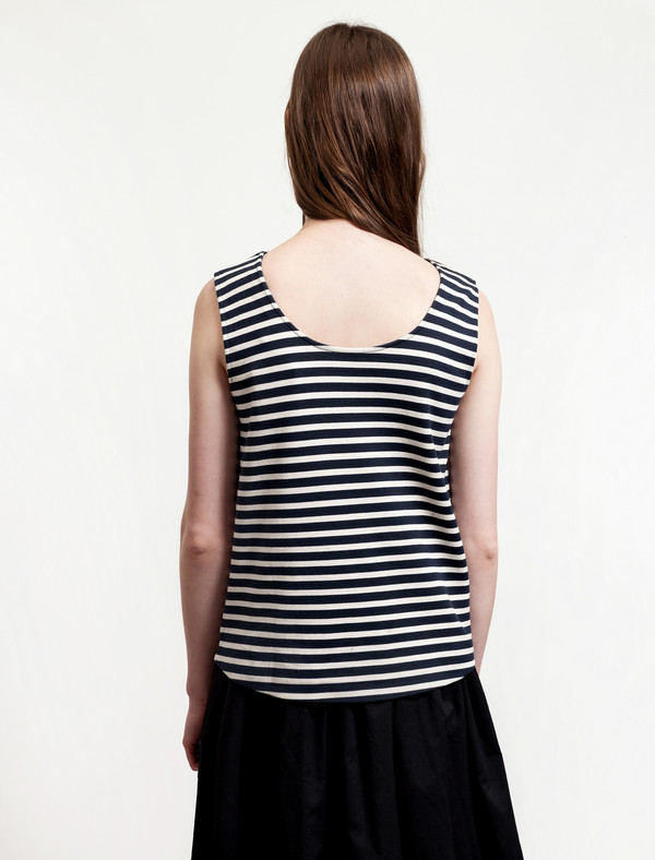 Norse Projects Aina Stripe Tank Ecru/Navy Norse Projects Aina Stripe Tank Ecru/Navy